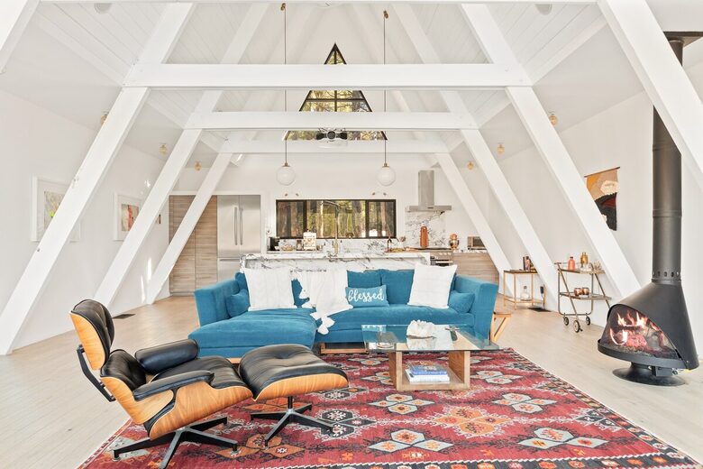 Iconic Mid-Century A-Frame Retreat on Big Bear Lake - Big Bear Lake, California