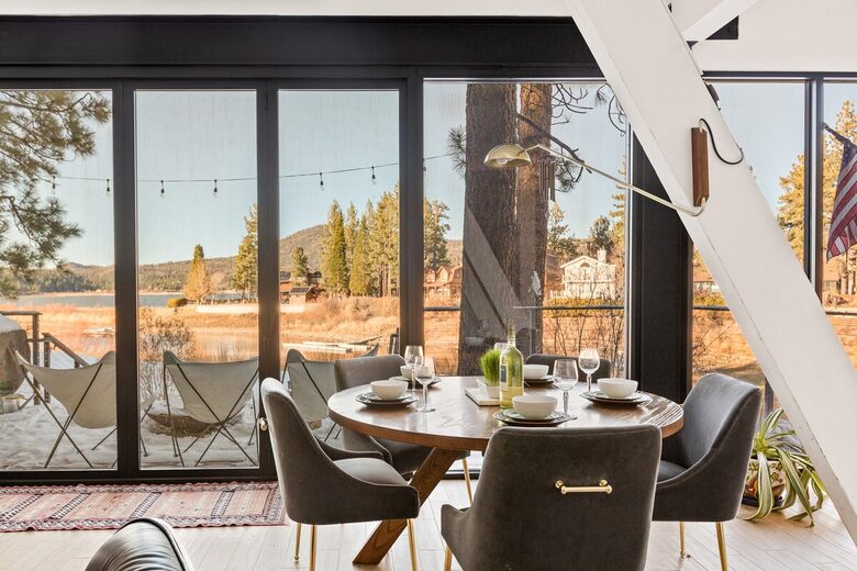 Iconic Mid-Century A-Frame Retreat on Big Bear Lake - Big Bear Lake, California