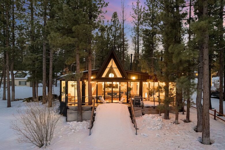 Iconic Mid-Century A-Frame Retreat on Big Bear Lake - Big Bear Lake, California