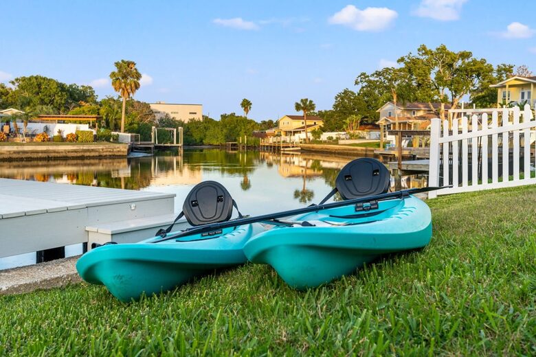 Serene Canal-Front Haven with Private Dock and Manatee Views - Tampa, Florida