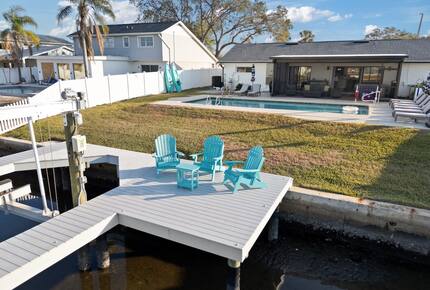 Serene Canal-Front Haven with Private Dock and Manatee Views - Tampa, Florida