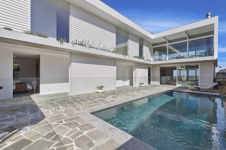 Beachfront Elegance with Panoramic Coastal Views & Private Mineral Pool - Copacabana, Australia