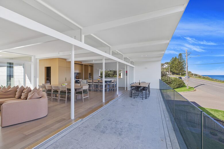 Beachfront Elegance with Panoramic Coastal Views & Private Mineral Pool - Copacabana, Australia