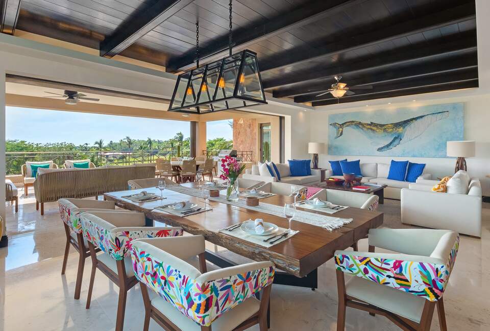 Dining Room and Living Room