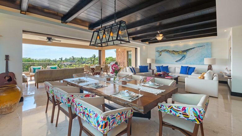 Dining Room and Living Room
