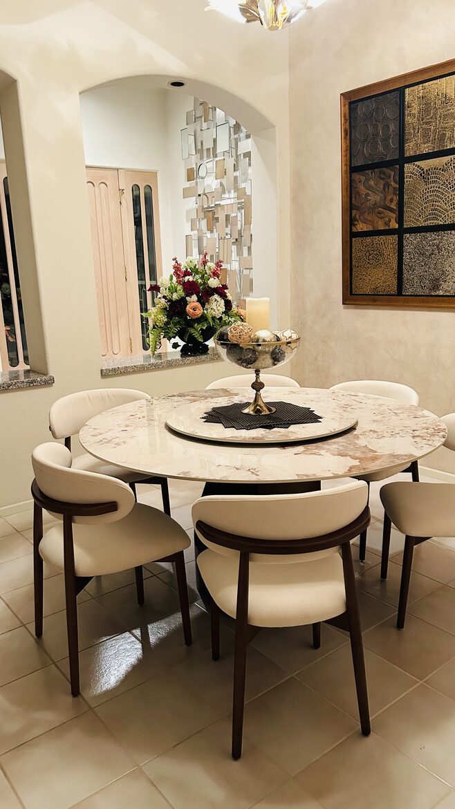 Formal dining area