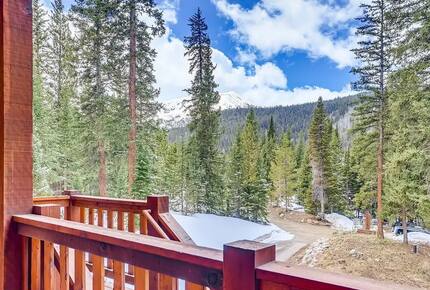 View from second story deck