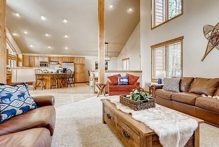 Living room with two couches and love seat