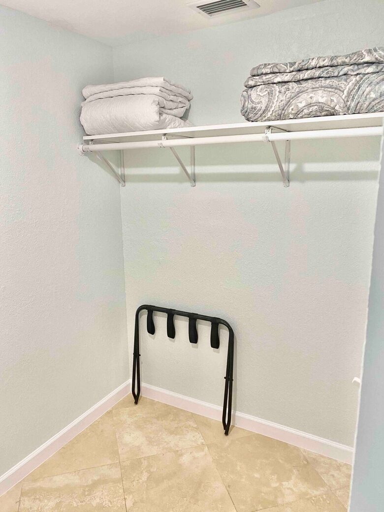 Ample closet space master