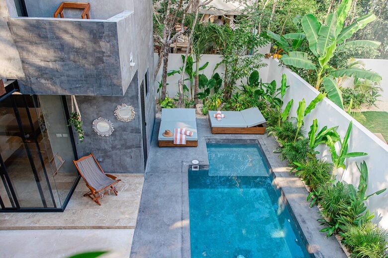 Chic Villa Near the Beach & Town - Tulum, Mexico