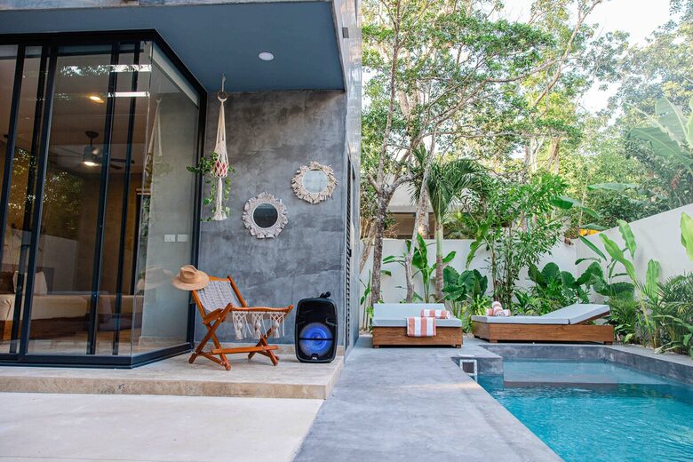 Chic Villa Near the Beach & Town - Tulum, Mexico