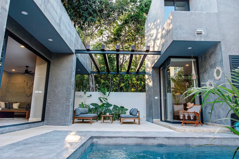 Chic Villa Near the Beach & Town - Tulum, Mexico