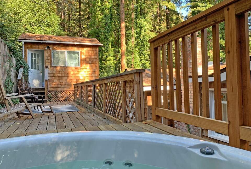 A Century-Old Retreat Above the Russian River - Guerneville, California