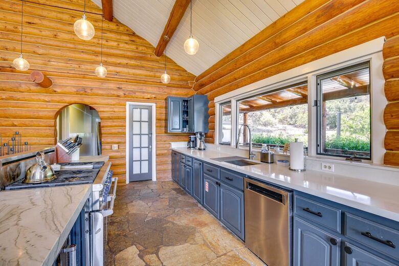 Elegant Mountain Hideaway | 27 Acres of Serenity & Entertainment - Alpine, California