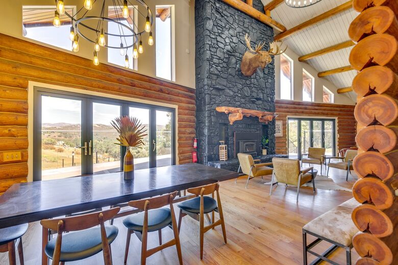 Elegant Mountain Hideaway | 27 Acres of Serenity & Entertainment - Alpine, California