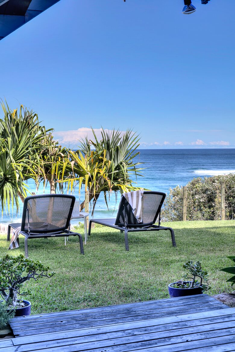 Seaside Sanctuary with Direct Beach Access & Panoramic Ocean Views - Forresters Beach, Australia