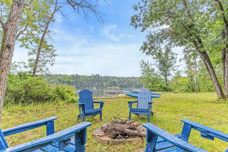 Elegant Lakefront Escape on the Shores of Gilmore Lake - Minong, Wisconsin