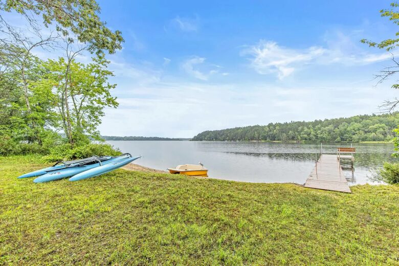 Elegant Lakefront Escape on the Shores of Gilmore Lake - Minong, Wisconsin