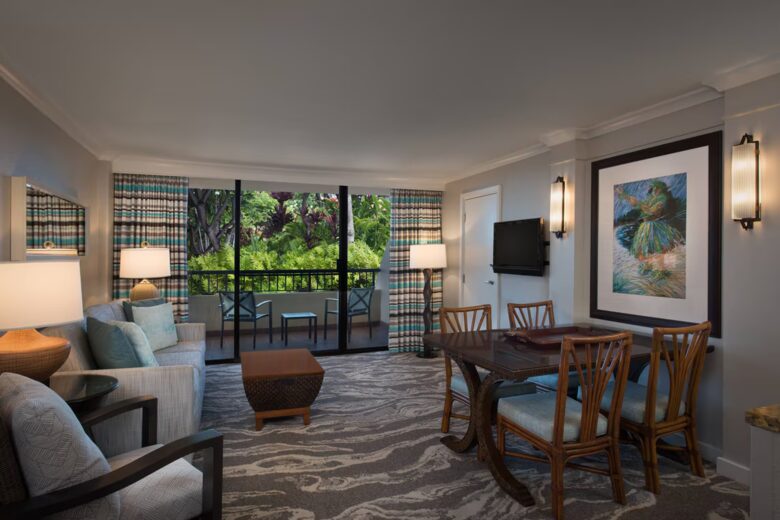 One Bedroom Garden View Suite at Marriott's Maui Ocean Club - Maui, Hawaii