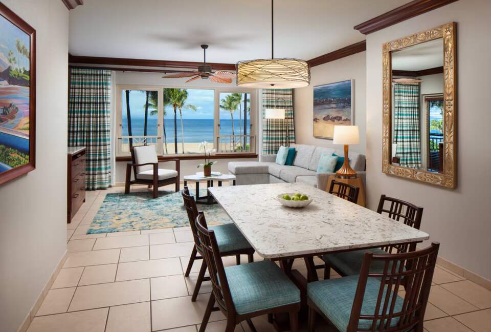 Oceanfront Two Bedroom Villa at Marriott's Maui Ocean Club - Maui, Hawaii
