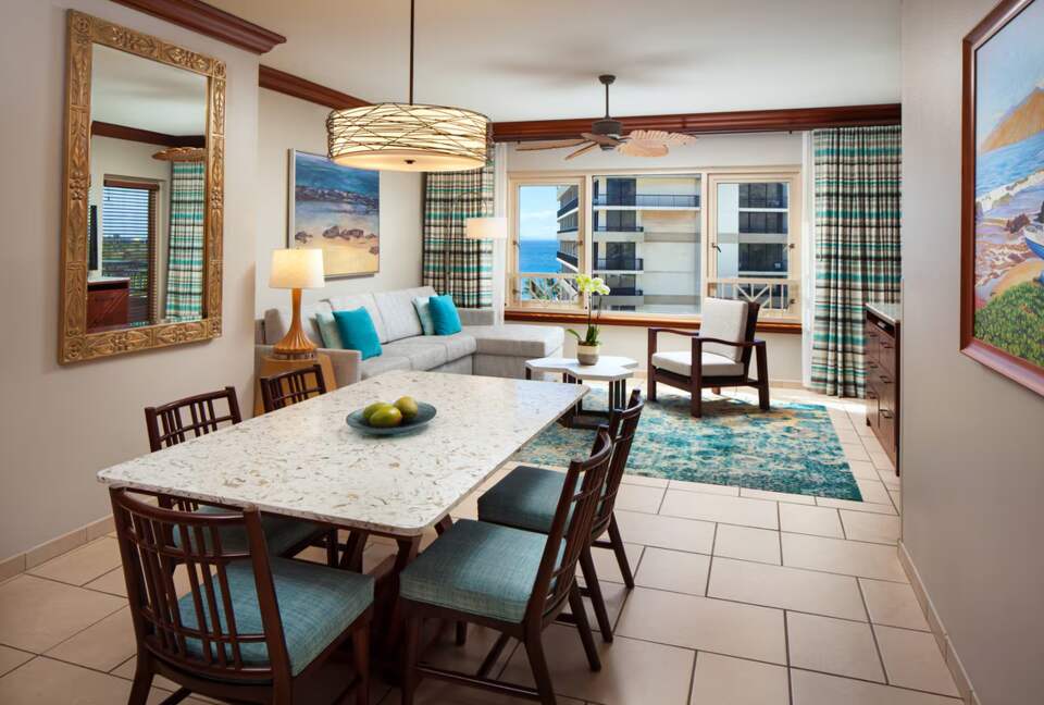 Ocean View Two Bedroom Villa at Marriott's Maui Ocean Club - Maui, Hawaii