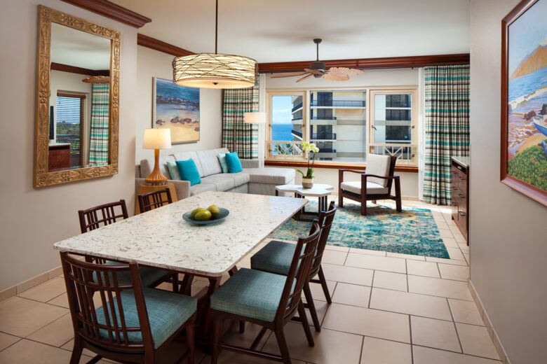 Ocean View Two Bedroom Villa at Marriott's Maui Ocean Club - Maui, Hawaii