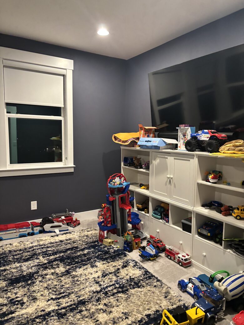 TV with toy room