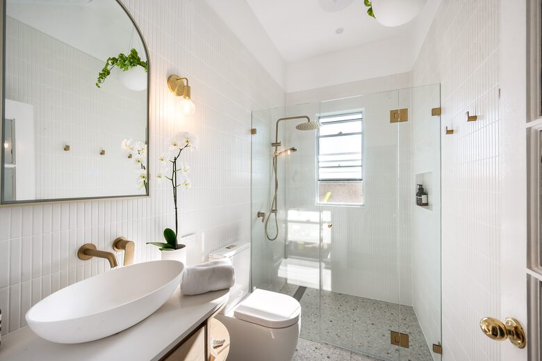 Beautiful recently renovated bathroom