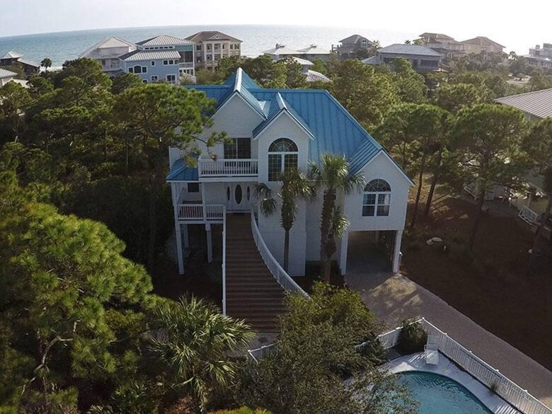 Oceanview Retreat with Private Pool & Beach Access - Saint George Island, Florida