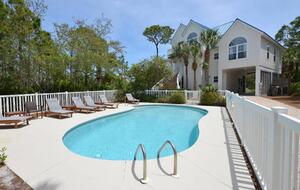 Oceanview Retreat with Private Pool & Beach Access - Saint George Island, Florida