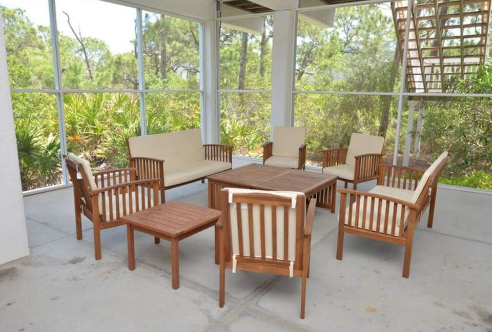 Oceanview Retreat with Private Pool & Beach Access - Saint George Island, Florida