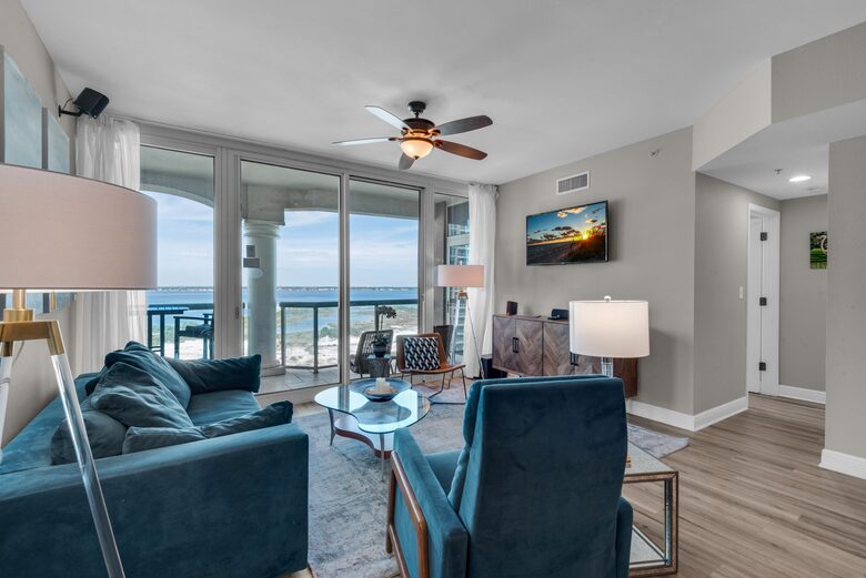 Sophisticated 12th-Floor Retreat Overlooking the Santa Rosa Sound - Pensacola Beach, Florida