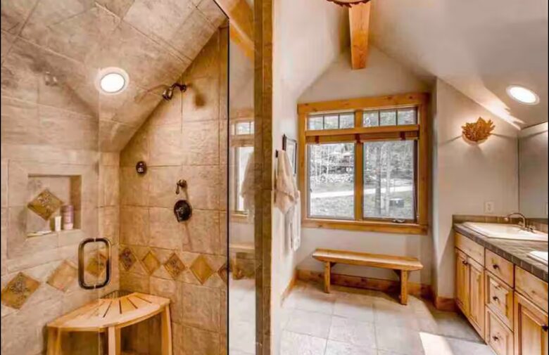 Master bathroom - steam shower
