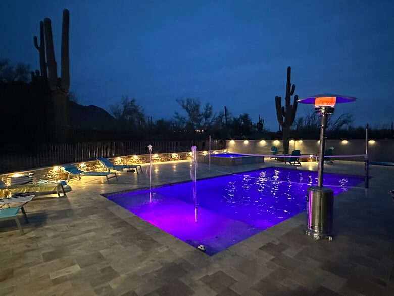 Mountain-Framed Private Estate with Entertainment Pavilion & Outdoor Oasis - Apache Junction, Arizona