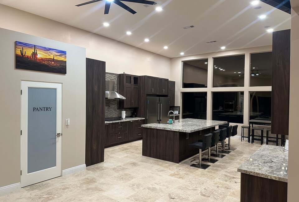 Mountain-Framed Private Estate with Entertainment Pavilion & Outdoor Oasis - Apache Junction, Arizona