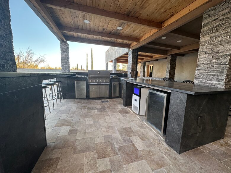 Mountain-Framed Private Estate with Entertainment Pavilion & Outdoor Oasis - Apache Junction, Arizona
