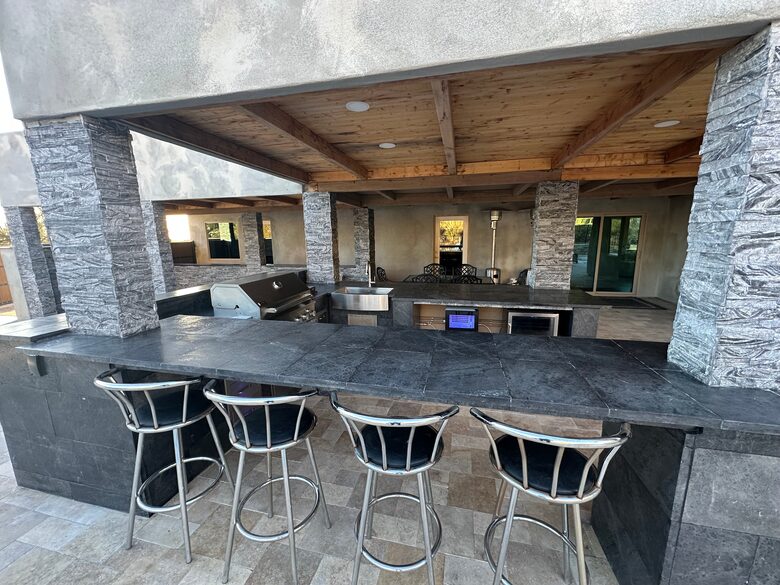 Mountain-Framed Private Estate with Entertainment Pavilion & Outdoor Oasis - Apache Junction, Arizona