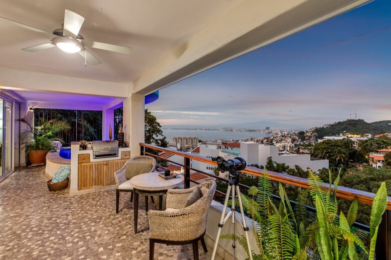 A Hillside Sanctuary Overlooking Banderas Bay - Puerto Vallarta, Mexico