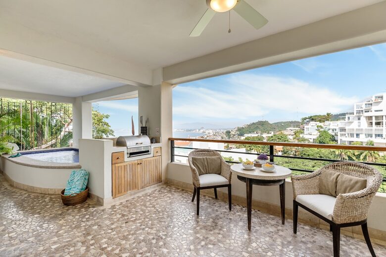 A Hillside Sanctuary Overlooking Banderas Bay - Puerto Vallarta, Mexico