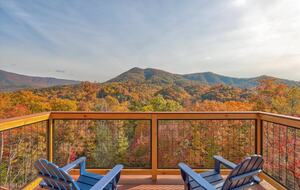 Smoky Mountain Escape with Breathtaking Views, Movie Room, & Hot Tub - Sevierville, Tennessee