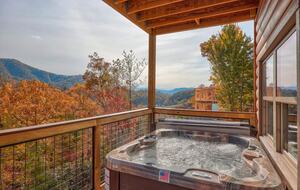 Smoky Mountain Escape with Breathtaking Views, Movie Room, & Hot Tub - Sevierville, Tennessee