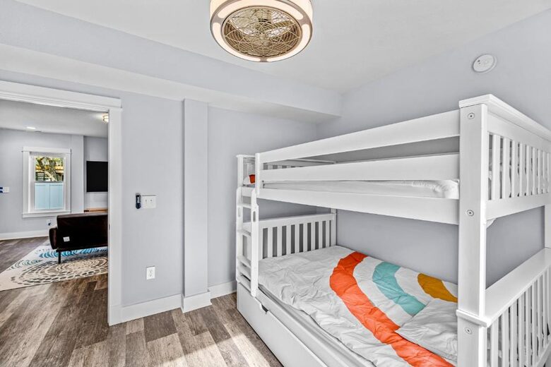 Bedroom 5 with Bunk and Trundle