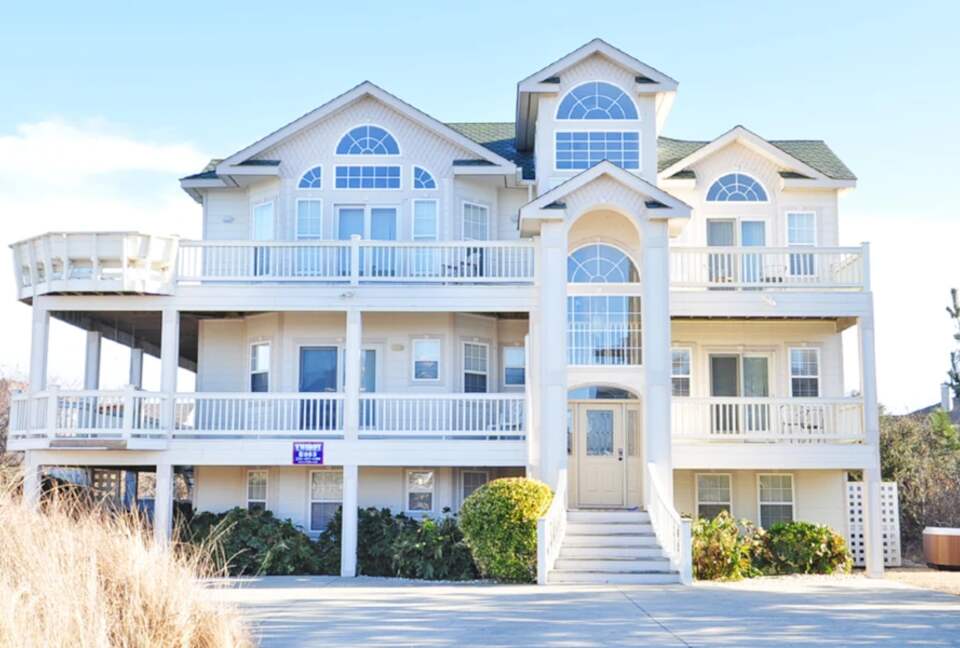 Coastal Elegance | A Semi-Oceanfront Estate with Private Pool & Ocean Views - Corolla, North Carolina