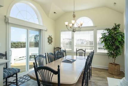 Coastal Elegance | A Semi-Oceanfront Estate with Private Pool & Ocean Views - Corolla, North Carolina