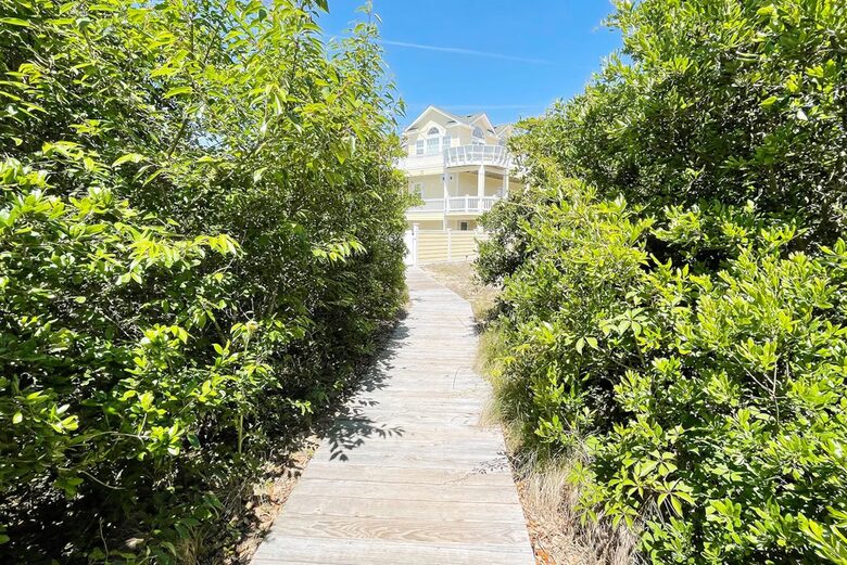 Coastal Elegance | A Semi-Oceanfront Estate with Private Pool & Ocean Views - Corolla, North Carolina