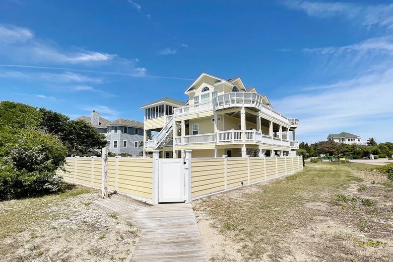 Coastal Elegance | A Semi-Oceanfront Estate with Private Pool & Ocean Views - Corolla, North Carolina