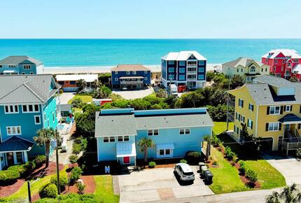 Oceanview Retreat with Private Pool & Tiki Bar - Emerald Isle, North Carolina