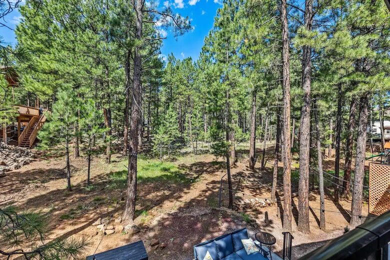 Stylish Pines Getaway with Hot Tub & Game Room - Flagstaff, Arizona