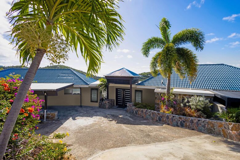 Front of Villa