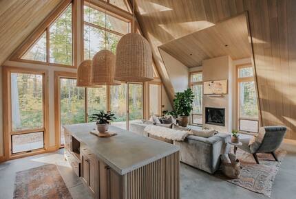 A-Frame Comfort and Design in the Heart of Maine’s Mountains - Bethel, Maine